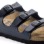 Birkenstock Florida Soft Footbed Birko-Flor Sandals - Womens, Blue Birko-Flor, Medium, 41, 554711-41