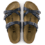 Birkenstock Franca Oiled Leather Sandals - Womens, Blue, 38, 1015932-R-38