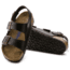 Birkenstock Milano Amalfi Leather Soft Footbed Men's, Testa Di Moro, 39 23454-1-39