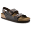 Birkenstock Milano Soft Footbed Smooth Leather Sandals - Womens, Brown Amalfi Leather, Medium, 37, 234541-37