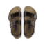 Birkenstock Milano Soft Footbed Smooth Leather Sandals - Womens, Brown Amalfi Leather, Medium, 37, 234541-37