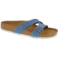 Birkenstock Yao Nubuck Sandals - Womens, Dove Blue, 38, 1016768-N-38
