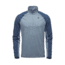 Black Diamond Approach Quarter Zip Mens Fleece Jacket, Ink Blue, Large, APWQ4N421LRG1