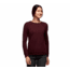 Black Diamond Basis Crew - Womens, Bordeaux Heather, Medium, AP7523216022MED1