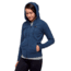 Black Diamond Basis Full Zip Hoodie - Womens, Ink Blue, Small, AP7523014014SML1