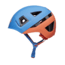 Black Diamond Capitan Helmet - Kids, Ultra Blue/Persimmon, One Size, BD6202279372ALL1
