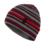 Black Diamond Cardiff Beanie, Smoke/Hyper Red Stripe, One Size, AP7210009065ALL1