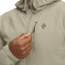 Black Diamond Coefficient Storm Full Zip Hoody - Mens, Pine Smoke, Extra Large, AP7440183060XLG1