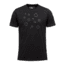 Black Diamond Hexteroid Logo Mens Short Sleeve Tee Shirt, Black, Extra Large, APU49Y015XLG1