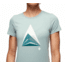 Black Diamond Mountain Transparency Tee - Womens, Blue Ash, Large, AP7300614006LRG1