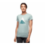 Black Diamond Mountain Transparency Tee - Womens, Blue Ash, Large, AP7300614006LRG1