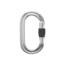 Black Diamond Oval Keylock Screwgate Carabiner, Polished, One Size, BD2102080013ALL1