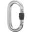 Black Diamond Oval Screwgate Carabiner, Polished, BD210084POLSALL1