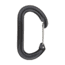 Black Diamond Oval Wire Carabiner, Black, BD210076BLAKALL1