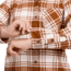 Black Diamond Project Flannel - Womens, Clay/Off White Plaid, Large, AP7440669718LRG1