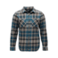 Black Diamond Project Heavy Flannel - Mens, Midnight Blue/Charcoal Plaid, Medium, AP7440649720MED1