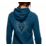 Black Diamond Rays Pullover Hoody - Womens, Azurite, Small, AP7300664022SML1