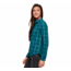 Black Diamond Serenity LS Flannel Shirt - Womens, Sea Pine/Blue Ash Plaid, Small, AP7530079190SML1