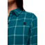 Black Diamond Serenity LS Flannel Shirt - Womens, Sea Pine/Blue Ash Plaid, Small, AP7530079190SML1