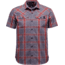 Black Diamond Short Sleeve Benchmark Shirt - Men's, Extra Large, Anthracite/Red Oxide/Alloy Plaid, AP7530039002XLG1