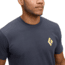 Black Diamond Shredded Short Sleeve Tee - Mens, Charcoal, Medium, AP7524920038MED1
