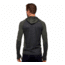 Black Diamond SLTN Wool Bslyr Half Zip Hoody - Mens, Black/Cypress, Large, AP7600229228LRG1