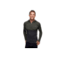 Black Diamond SLTN Wool Bslyr Half Zip Hoody - Mens, Black/Cypress, Large, AP7600229228LRG1