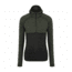 Black Diamond SLTN Wool Bslyr Half Zip Hoody - Mens, Black/Cypress, Large, AP7600229228LRG1