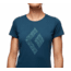 Black Diamond Snodiamond Tee - Womens, Azurite, Extra Large, AP7300684022XLG1