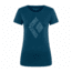 Black Diamond Snodiamond Tee - Womens, Azurite, Extra Large, AP7300684022XLG1