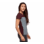Black Diamond SS Campus Tee - Womens, Storm Blue Hthr/Port/Cypress, Extra Small, AP7300639233XSM1