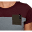 Black Diamond SS Campus Tee - Womens, Storm Blue Hthr/Port/Cypress, Extra Small, AP7300639233XSM1