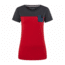 Black Diamond SS Campus Tee - Womens, Vermillion/Carbon/Ink Blue, Small, AP7300639232SML1