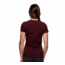 Black Diamond SS Chalked Up Tee - Womens, Bordeaux Heather, Extra Small, AP7300526022XSM1