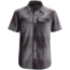 Technician Short Sleeve Shirt - Mens-Nickel/Slate Plaid-Medium