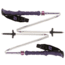 Black Diamond W's Ultra Mtn Fl Z-poles 125cm BD11213400001251