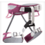 Black Diamond Wiz Kid Harness-Raspberry