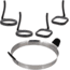 Blackstone Egg /Omelet Ring Kit, Silver, 5515