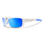 Bliz Tracker Sunglasses-White-Smoke/Blue Multi