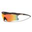 Bliz Velocity XT Sunglasses-Red Carbon-Smoke/Red Multi