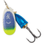 Blue Fox Classic Vibrax 01, Sinking, 2-19/50in, 1/8oz, Blue Scale/ Chartreuse Tip UV, 60-10-316IC