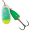 Blue Fox Classic Vibrax 01, Sinking, 2-19/50in, 1/8oz, Green Scale/ Chartreuse Tip UV, 60-10-315IC