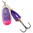 Blue Fox Classic Vibrax 01, Sinking, 2-19/50in, 1/8oz Purple Scale/ Pink Tip UV, 60-10-317IC