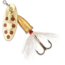 Blue Fox Classic Vibrax Bullet Fly Spinner, 3/8 Oz, Gold/ Brown, VBF3259