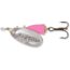 Blue Fox Classic Vibrax Spinner, 1/4 oz, Silver/Hot Pink Painted, 60-30-115IC