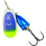Blue Fox Classic Vibrax Spinner 1/4oz UV Blue Scale/Chartreuse Tip, 60-30-316IC