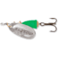 Blue Fox Classic Vibrax Spinner, 1/8 oz, Silver/Fluorescent Green Painted, 60-10-114IC
