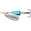 Blue Fox Classic Vibrax Spinner, 3/8 oz, Silver/Chrome Blue, 60-40-105IC