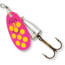 Blue Fox Classic Vibrax Spinner, 5/8 oz, Hot Pink/Fluorescent Yellow/Silver UV, 60-60-328ICIC