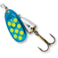 Blue Fox Classic Vibrax Spinner, 7/16 oz, Blue/Fluorescent Yellow/Silver, 60-50-329IC